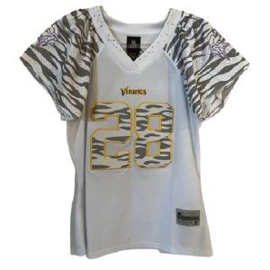 Reebok Minnesota Vikings NFL Field Flirt Jersey, - 28 Peterson